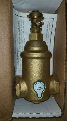 1&#034; NPT Threaded Spirotrap Dirt Separator Spirotherm, TDN100FT radiant hydronic