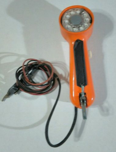 Vintage Western Electric Lineman Phone Line Tester Orange