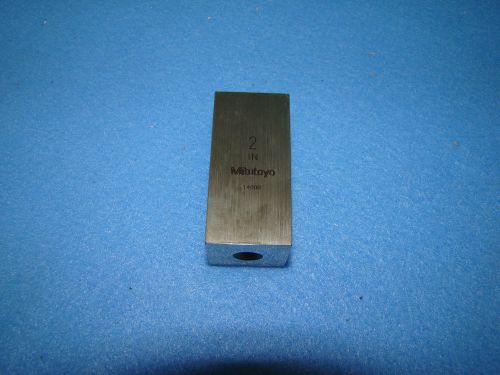 Mitutoyo 2.00&#034; Square Gage Block