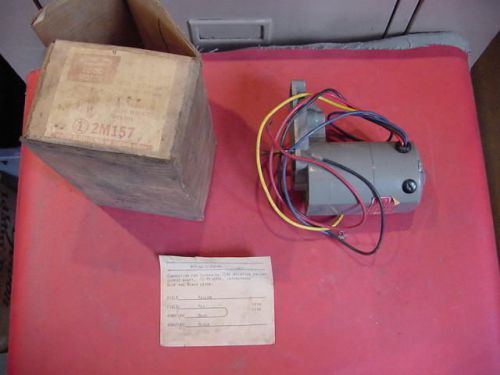 NOS DAYTON AC DC MOTOR 1/15 HP 2M157 ELECTRIC MOTOR 5000 RPM FULL LOAD 115 VOLTS