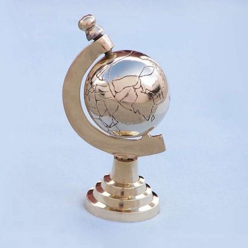 Handcrafted Nautical Decor Globe Paperweight