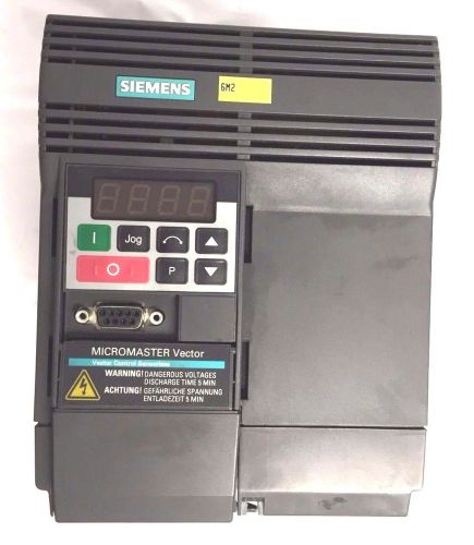 SIEMENS MICROMASTER VECTOR 6SE3217-3DB40 VECTOR CONTROL SENSORLESS  (E516)_