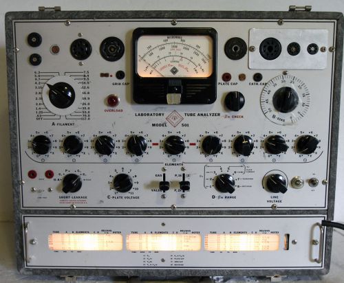 WESTMORE 501 / TRIPLETT 3444 Tube Tester Analyzer FAA certified 60&#039;s