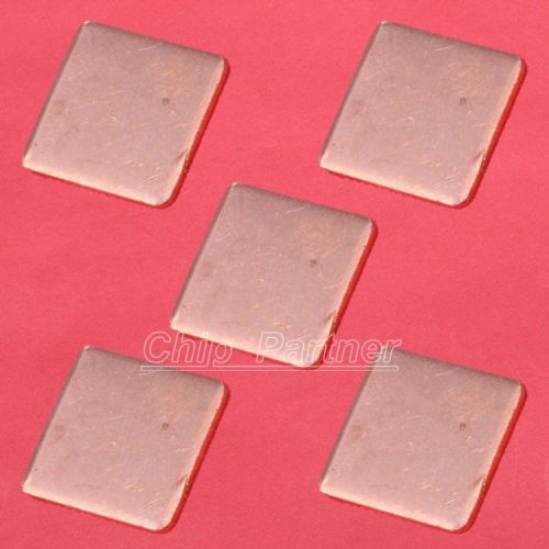 5pcs heat sink 15x15x1.2mm copper cooling fin 15*15*1.2mm ic heat sink for sale