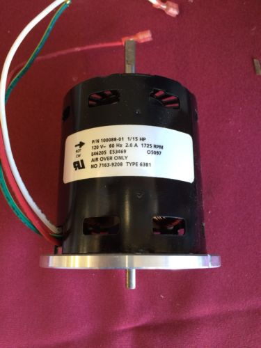 Shaded Pole Motor 100088-01  7163-9208-6381