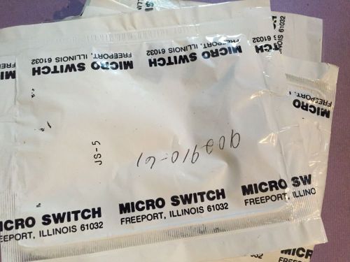 Microswitch js-5 roller lever lot of 17 each for sale
