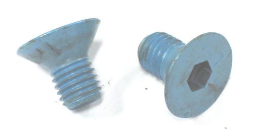 (4) m10 x 1.5 metric automotive fasteners flat head allen screw bolts 8mm 15mm for sale