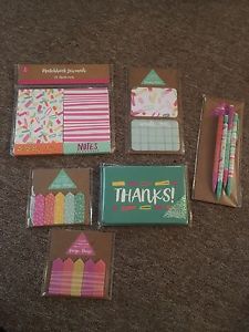 Target Bullseye Dollar Spot Stationary Set !!