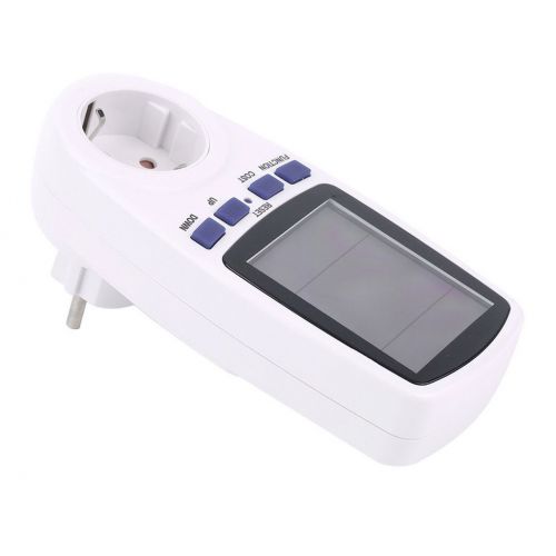 Eu plug energy meter watt volt voltage electricity monitor analyzer power gu for sale