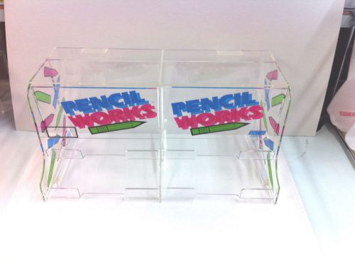 Four-Compartment Clear Pencil Dispenser by Impact Inc