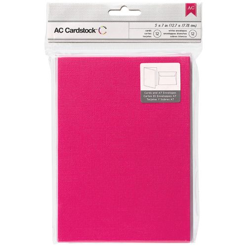 Cards &amp; Envelopes A7 (5 Inch X 7 Inch) 12/Pkg-Taffy 718813660099