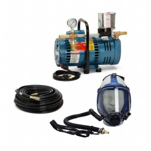 ALLEGRO 9200-01 Supplied Air Pump Package, 1 Ppl, 1/4 HP