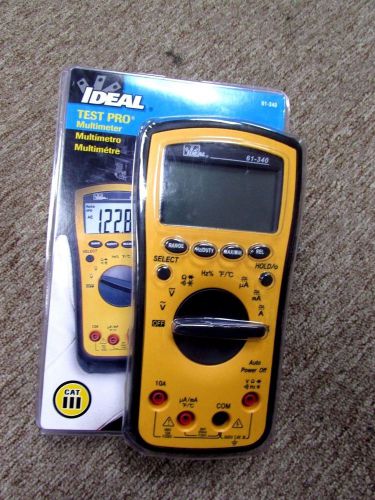 IDEAL 61-340 Test-Pro Digital Multimeter- NEW!