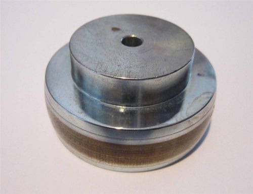 FLAT BELT DRIVE PULLEY- 3/4&#034; WIDE-1/4&#034; HUB-2-7/32&#034; IN DIAMETER-HEAVY STEEL (USA)