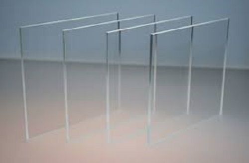 CLEAR  ACRYLIC PLEXIGLASS PLASTIC  SHEET 1/2&#034; X 24&#034; x 24&#034;