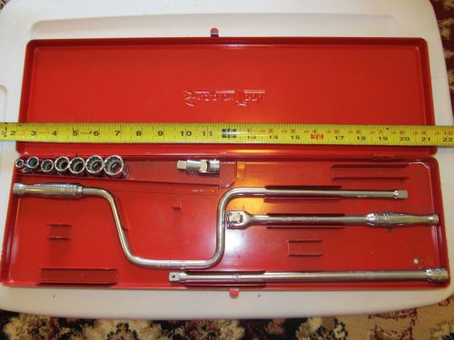 Snap on socket set speed handle breaker bar for sale