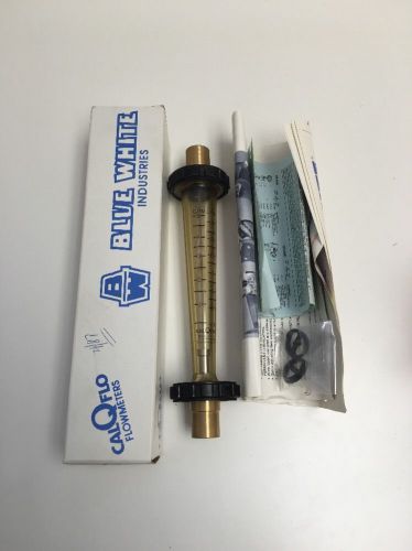 Blue White BW Flowmeter Flow Meter CF-45500LHBN - NOS