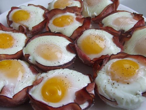 Cheese and Ham Cakes re Tasty Choosecipe Breakfast Cups Eeg