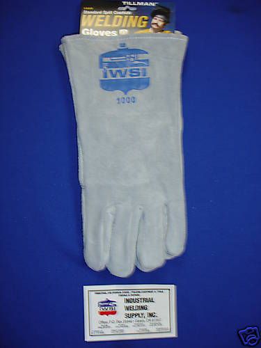 TILLMAN 1000 WELDING GLOVES Standard Split Cowhide