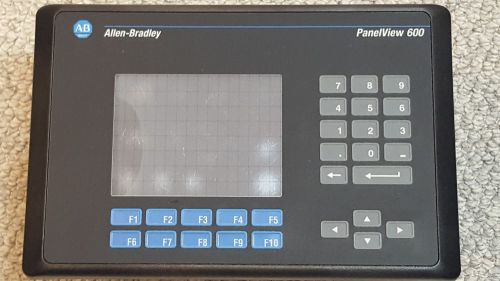 Allen-Bradley 2711-B6C2 PanelView 600 Color Touch Screen, DH485