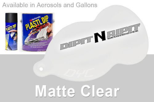 Performix plasti dip gallon of ready to spray matte clear rubber dip coating for sale
