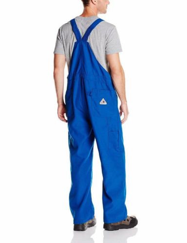 Bulwark Flame Resistant 6 oz Nomex IIIA Unlined Bib Overall XXL Royal Blue