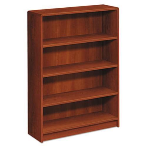 The Hon 1894CO 1890 Series Bookcase, Four Shelf, 36w X 11 1/2d X 48 3/4h, Cognac