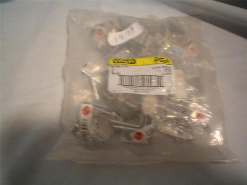 Stanley National N266-270 Corner Braces 40 ea. 1&#034; 1/2&#034; zinc plated