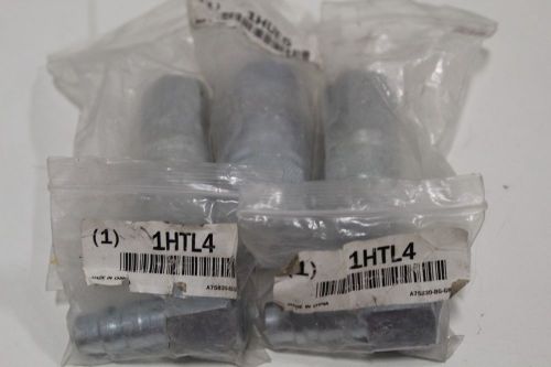 Set of (3) Legacy A7 1220-BG-GRA Quick Coupler Body (M)NPT Steel 1HUE5 1HTL4