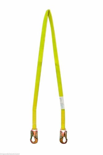 Arborist adjustable positioning lanyard,1” x 6’ &amp; centurionz snaphooks for sale