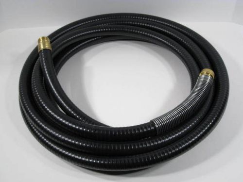 HVLP 20&#039; Black Turbine Air Hose w/ spring guard