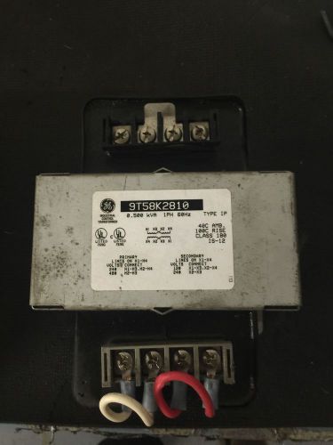 GE/General Electric 9T58K2810 Transformer 240/480V 500VA