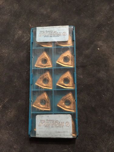 New Pack Of (10) Ingersoll Cutting Tools WNMG 080408 MP TT3500 Carbide Inserts