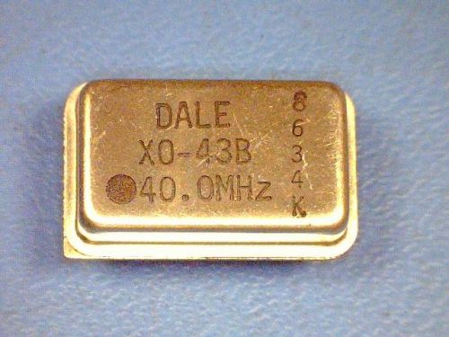 15-PCS OSCILLATOR/RESONATOR FREQUENCY DALE XO-43B-40.0MHZ 43B400 XO43B400MHZ