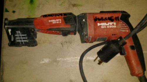 Hilti sd 4500 with sd-m 2