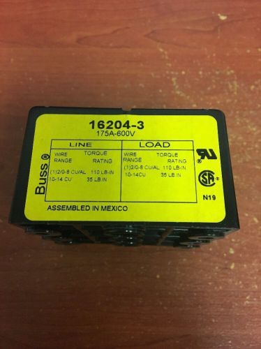 Bussman terminal block 16204-3 for sale