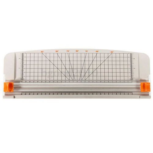 909-5 a4 guillotine ruler paper cutter trimmer white-orange plastic cutters hot for sale