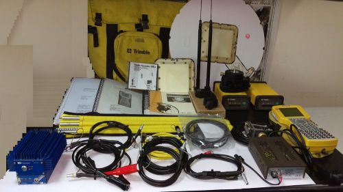 Price reduced--trimble gps 4700 rtk survey complete set w/ tgo rtk software for sale