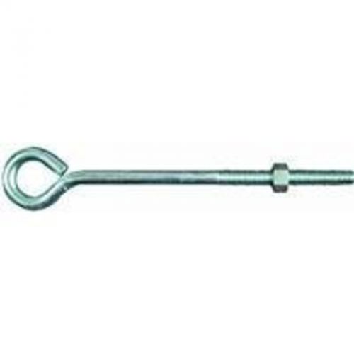 1/2&#034; X 10&#034; Eye Bolt In Zinc National Hardware Hook and Eye N221-333 038613123595