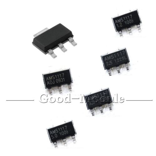 50Pcs AMS1117-2.5 AMS1117 LM1117 2.5V 1A SOT-223 Voltage Regulator BEST