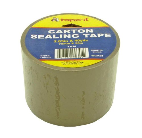 2.83 x 40-Yard Carton Sealing Tape - Tan