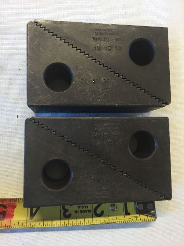 Used Clamping Step Blocks 1 1/2&#034; x 4&#034;,  4 pcs CL-50BS Carr-Lane Mfg USA