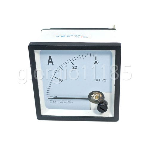 2pcs High Quality Analog AMP Panel Meter + Shunt DC 30A