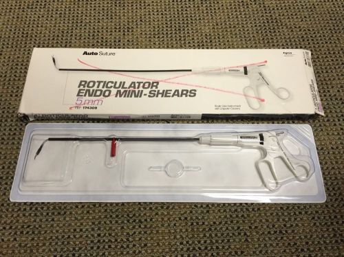 AutoSuture Roticulator Endo Mini-Shears 5mm REF# 174309