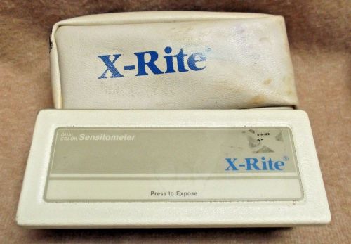 X-Rite 334 Dual Color Sensitometer ....................................inv#se29