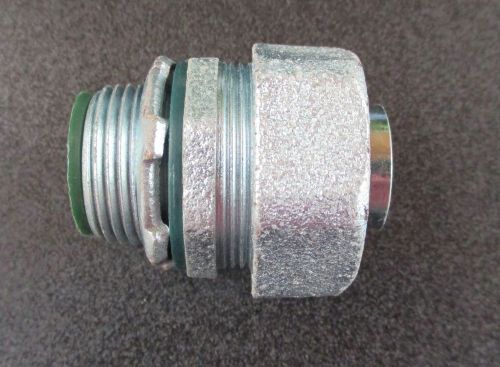 3/4&#034; malleable iron straight liquidtight  connector w/ insulated throat slt28t for sale