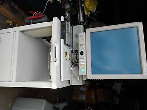 Canon Microprinter 90 M32043 Microfilm Reader +Roll/Fiche Carrier 200