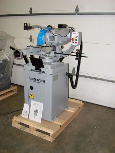 BRAND NEW PRECISION MATTHEWS 14&#034; VARIABLE SPEED CS-350 COLD SAW; CUTS ALUM&amp;STEEL