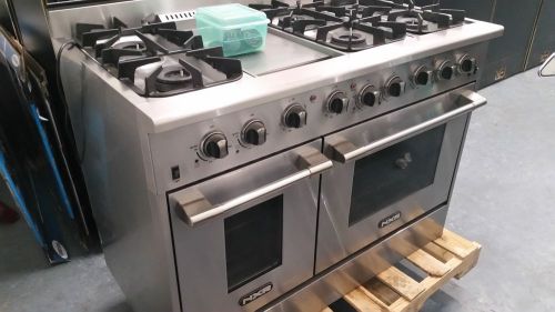 NXR Pro Natural Gas Range 48&#034; 6 Burners/Griddle Double Oven