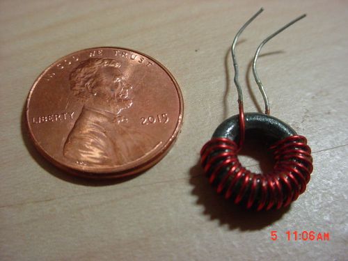 INDUCTORS  , Coils , Ferrite ,   toroids  , 1.19 MicroHenry ,  10 piece  lot